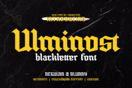 Ulminost Trial Font