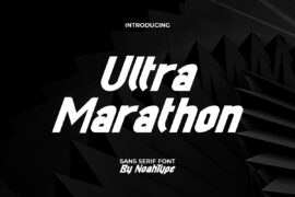 UltraMarathonDemo Font
