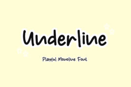Underline Font