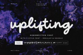 Uplifting Font
