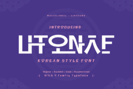 UTONAF Trial Font