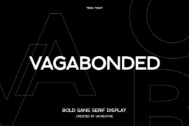 VAGABONDED Font Family