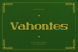 Vahontes Font
