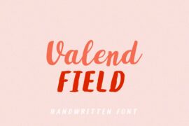 Valend Field Font