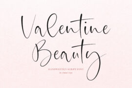 Valentine Beauty Font