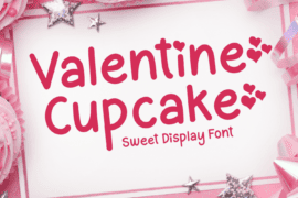 Valentine Cupcake Font