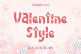 Valentine Style Font