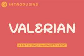 Valerian Font