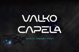 VALKO CAPELA Font