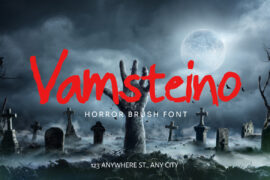 Vamsteino Font