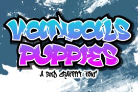 Vandals Puppies Font