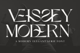 VEISSEY MODERN DEMO Font