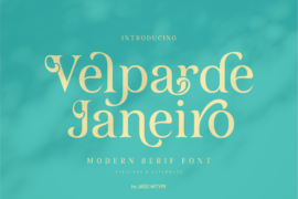 Velparde Janeiro Font