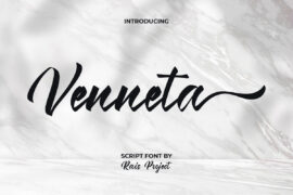 Venneta Demo Font