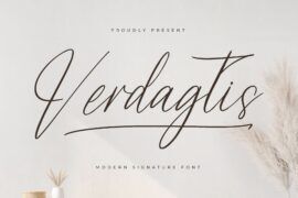 Verdagtis DEMO VERSION Font Family