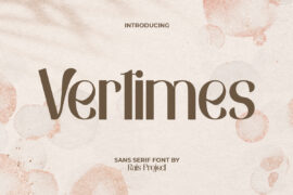 VertimesDemo Font
