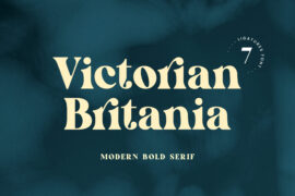 VictorianBritania Font