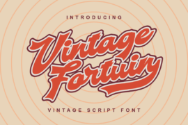 Vintage Fortuin Font