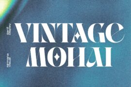 Vintage Mohai – Demo Version Font
