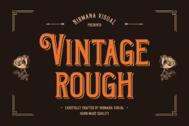 Vintage Rough – Demo Version Font