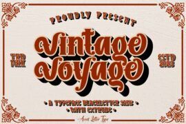 Vintage Voyage Font