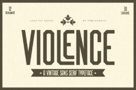 Violence DEMO Font