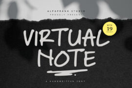 Virtual Note Font