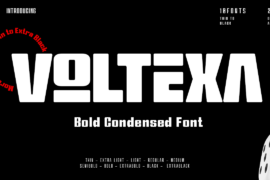 Voltexa Font