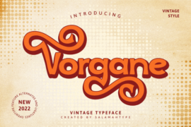 Vorgane Font