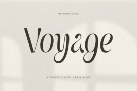 Voyage Font