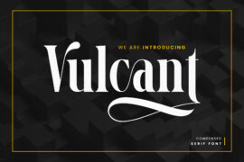Vulcant Font
