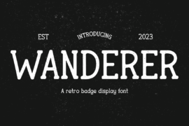 WANDERER Font