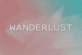 Wanderlust Font