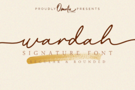 Wardah Rounded Font