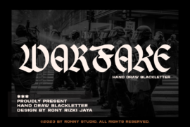 Warfake Font