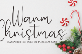 Warm Christmas Font