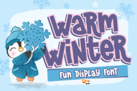 Warm Winter Font