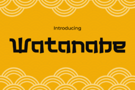 Watanabe Font