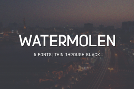 Watermolen Font Family