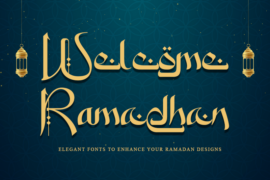 Welcome Ramadhan-Personal use Font