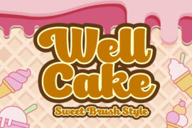 Well Cake Font