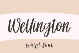 Wellington Font