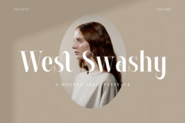 West Swashy Free Trial Font