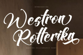 Westron Rotterika DEMO VERSION Font Family