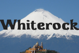 Whiterock Font