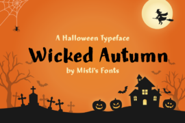 Wicked Autumn Font