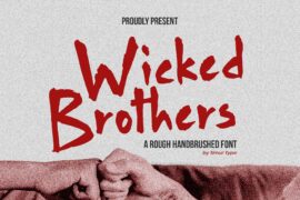 Wicked Brothers Font