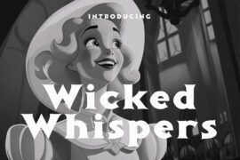 Wicked Whispers Font