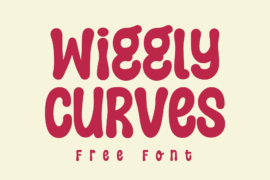 Wiggly Curves Font
