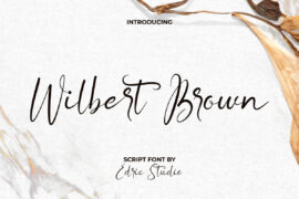 Wilbert Brown Demo Font